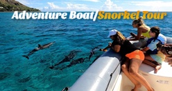 Adventure Boat/Snorkel Tour Oahu