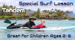 North Shore Oahu Tandem Special Surf Lesson