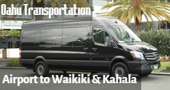 Oahu Transportation - Airport to Waikiki and Kahala