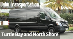 Oahu Transportation - Airport to Turtle Bay and North Shore