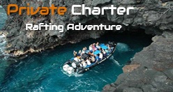 Private Kona Charter Rafting Adventure