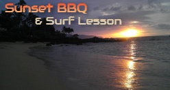 Oahu Sunset BBQ & Surf Lesson