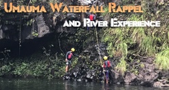Umauma Waterfall Rappel and River Experience
